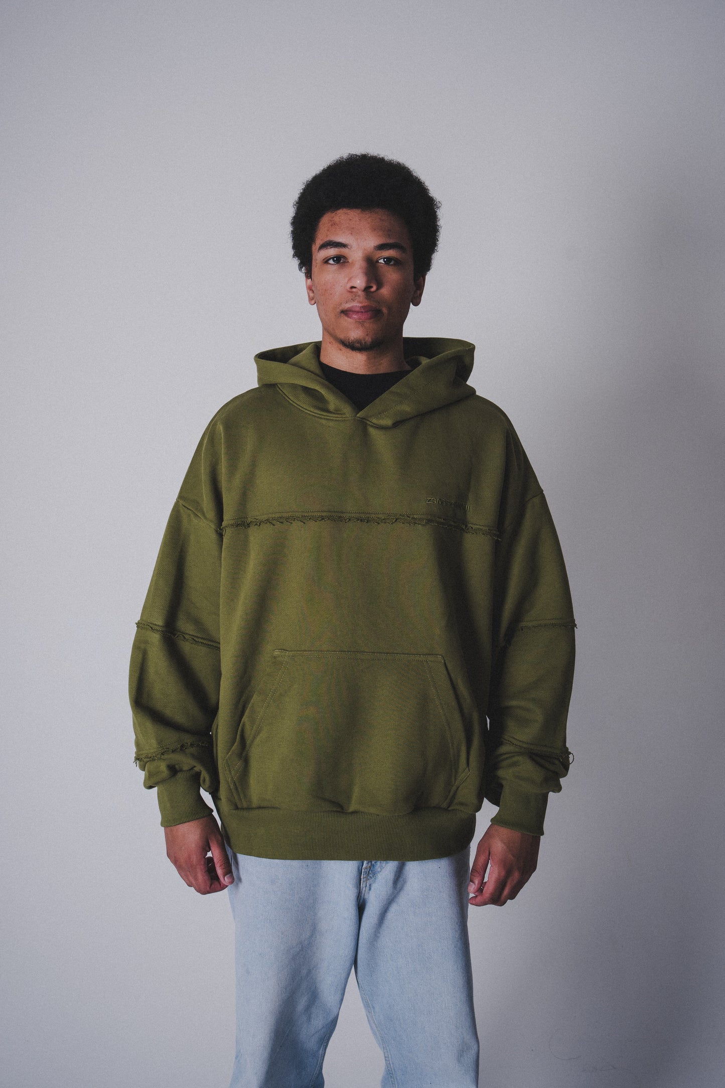 Hoodie "ZBAGGOWANI" Olive