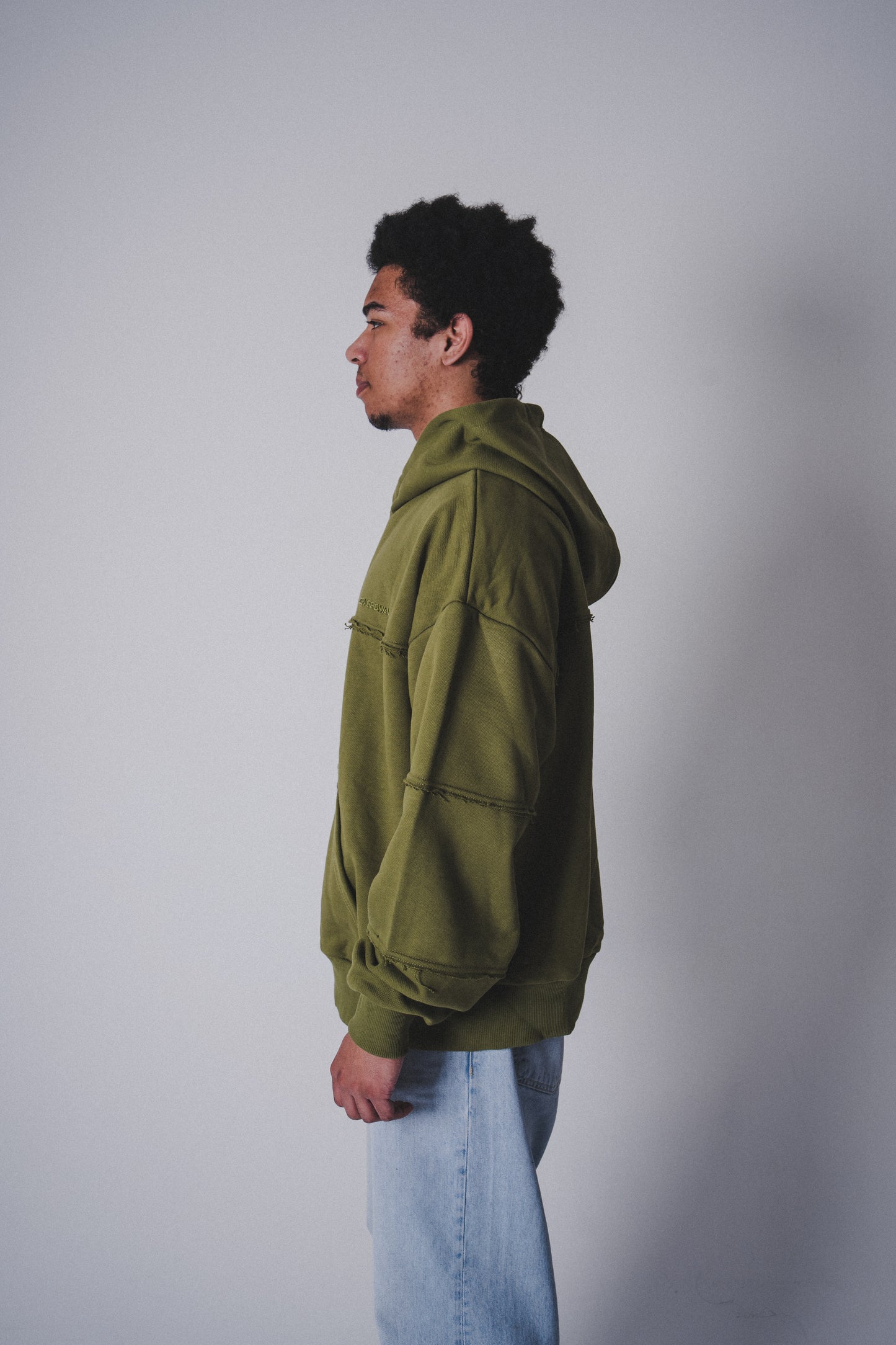 Hoodie "ZBAGGOWANI" Olive