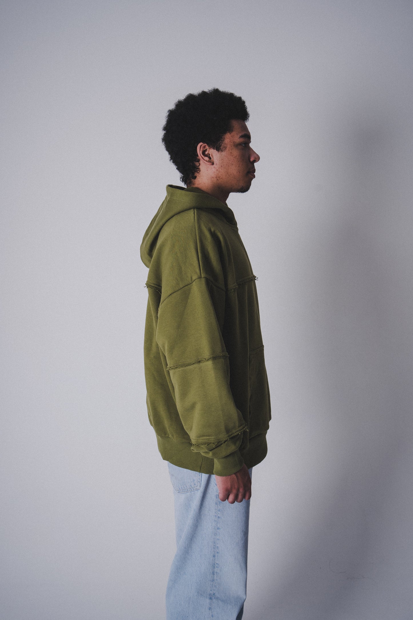 Hoodie "ZBAGGOWANI" Olive