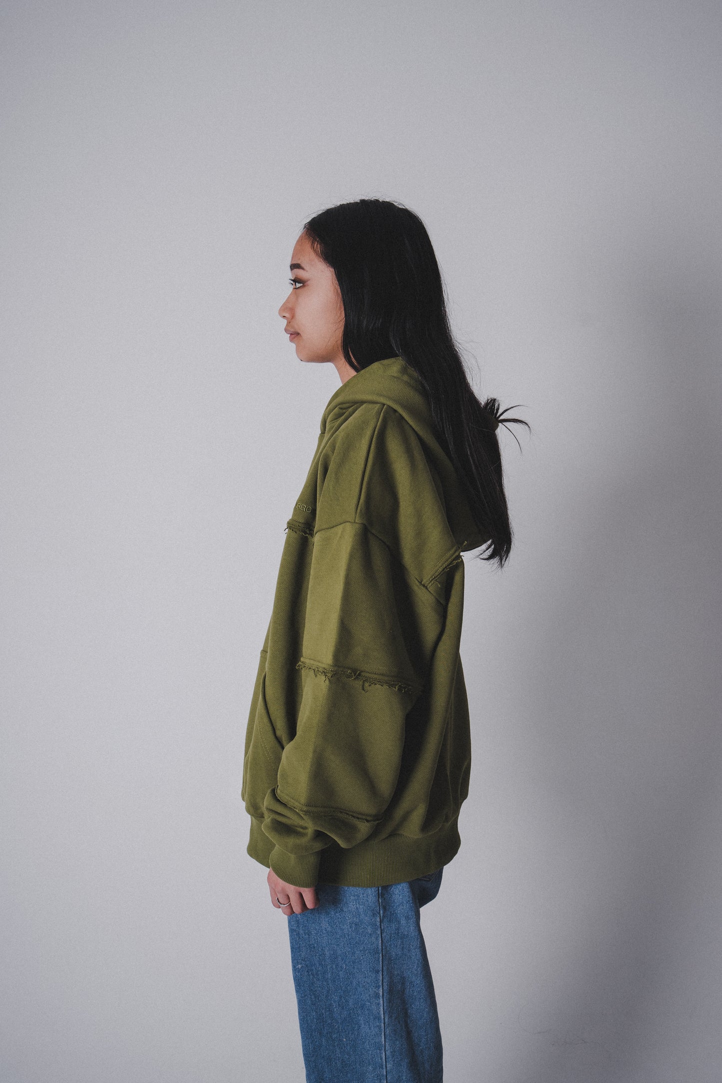 Hoodie "ZBAGGOWANI" Olive