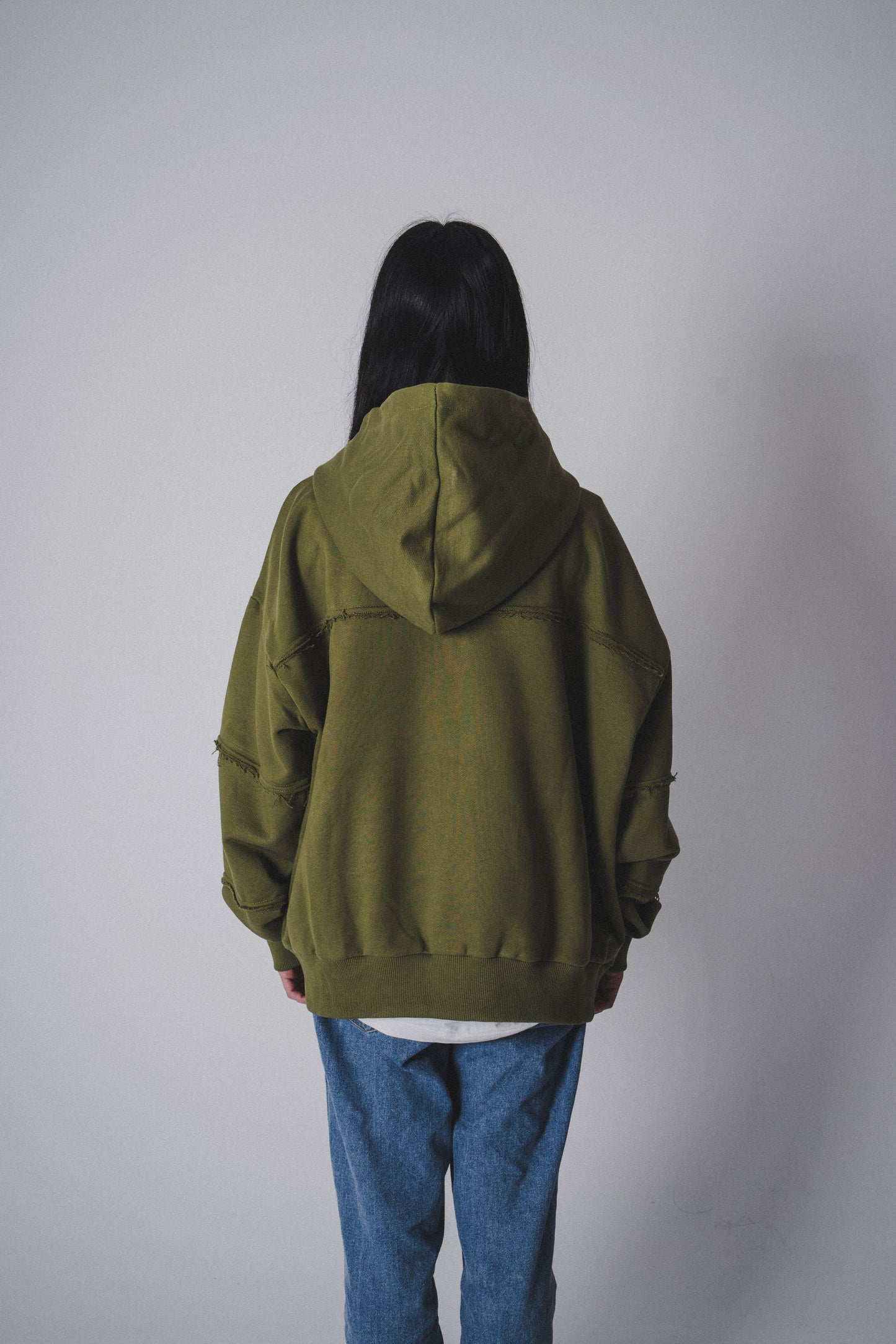 Hoodie "ZBAGGOWANI" Olive