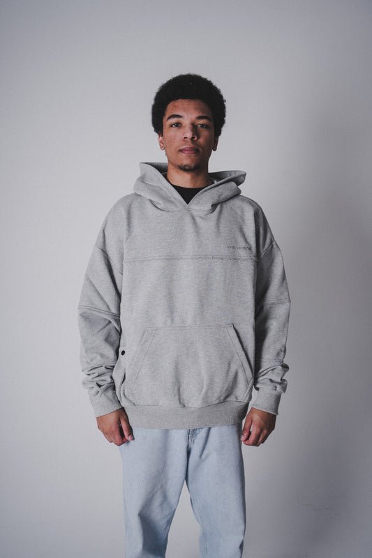 Hoodie "ZBAGGOWANI" Grey