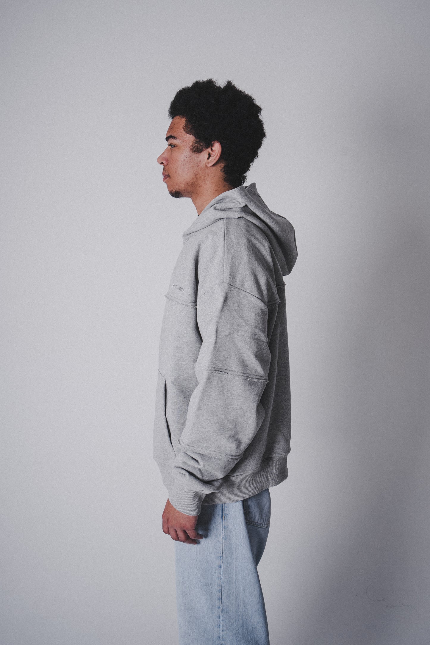 Hoodie "ZBAGGOWANI" Grey