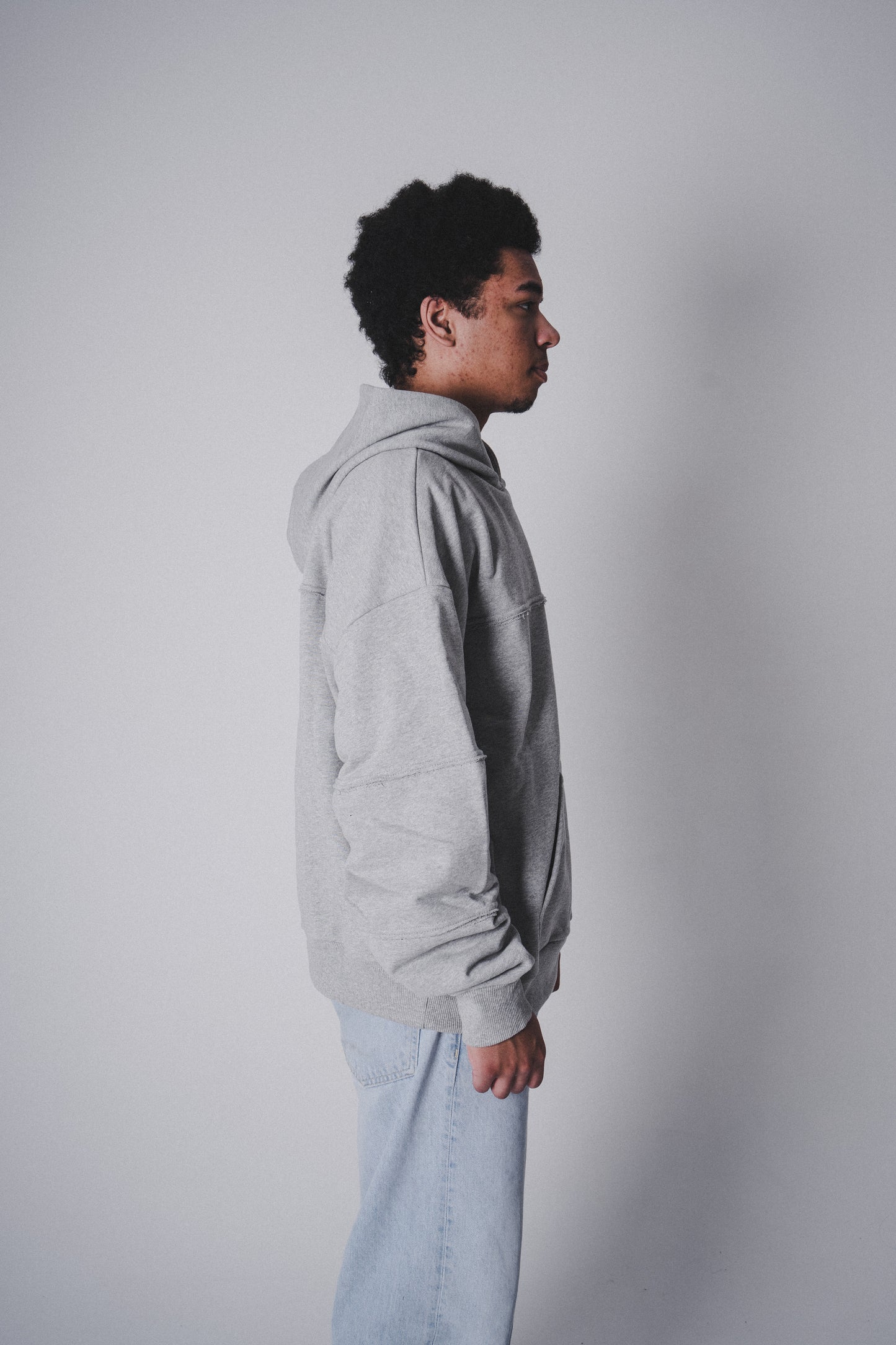Hoodie "ZBAGGOWANI" Grey