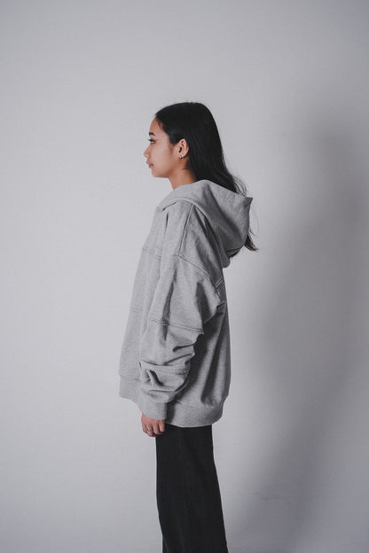 Hoodie "ZBAGGOWANI" Grey