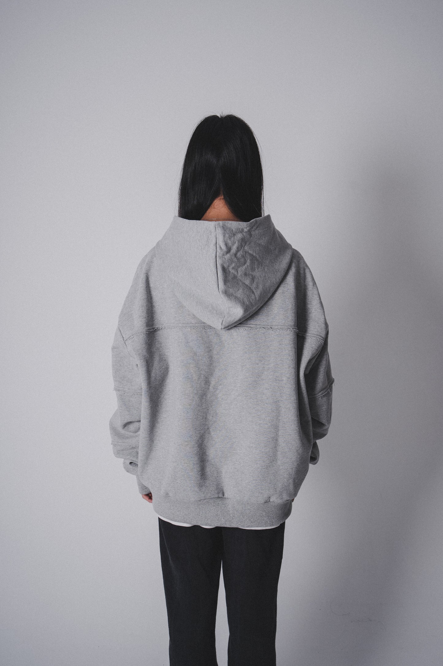 Hoodie "ZBAGGOWANI" Grey